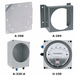 Picture of Dwyer Magnehelic mounting accessories
